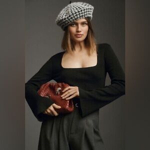 Anthropologie Maeve Bell Sleeve Sweater